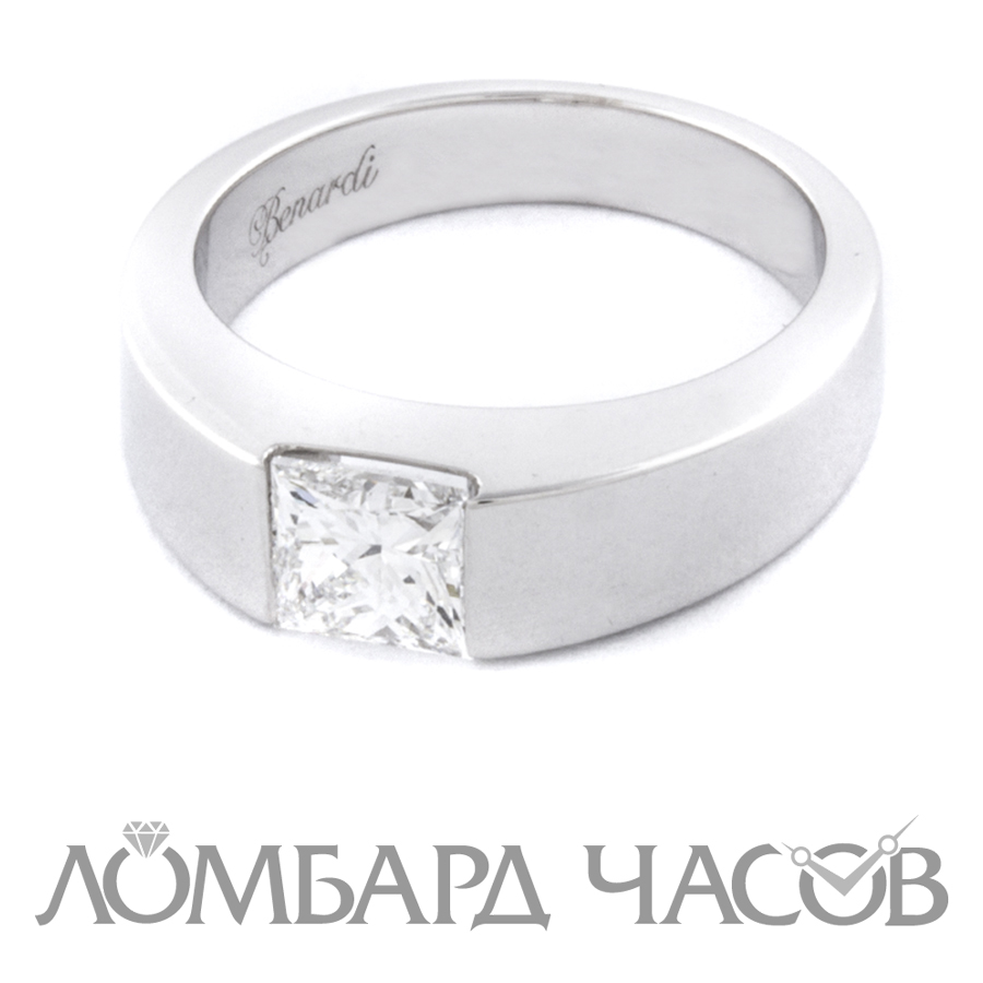 Ювелирное изделие Benardi  кольцо 
с бриллиантом 1.10ct