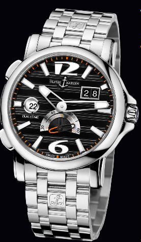 Швейцарские часы Ulysse Nardin  Dual Time 42 mm