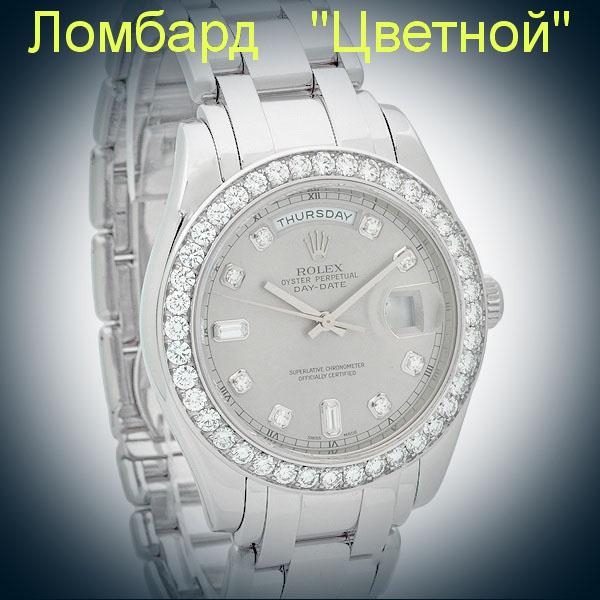 Швейцарские часы Rolex  Masterpiece Platinum 39 mm
