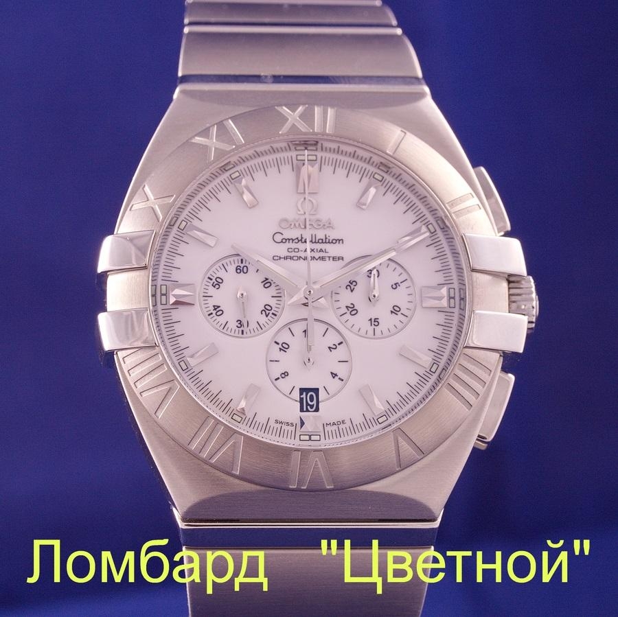 Швейцарские часы Omega  Double Eagle Chonograph