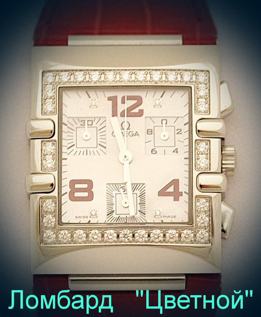Швейцарские часы Omega  Constellation Quadra Chronograph