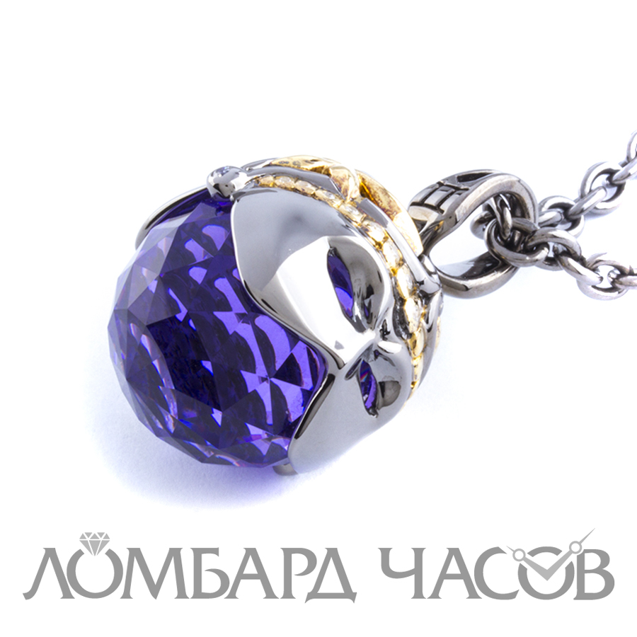 Ювелирное изделие Stephen Webster  Astro Ball Two Tone Blue Violet Crystal Pendant