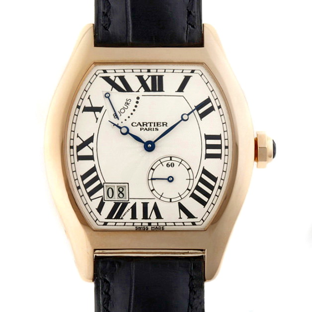 Швейцарские часы Cartier  Tortue XL 
8 Day Power Reserve