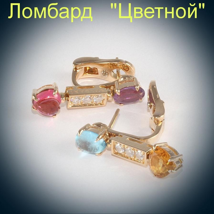 Ювелирное изделие Bvlgari  "Allegra-Color Collection" серьги