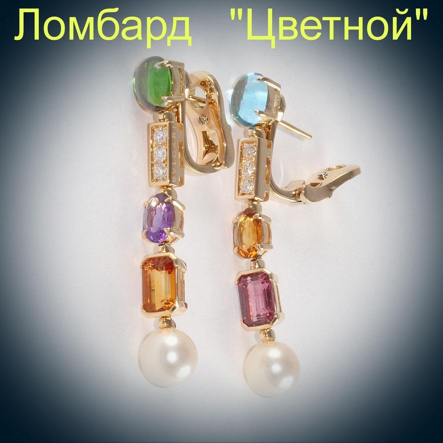 Ювелирное изделие Bvlgari  "Allegra - Color Collection" серьги