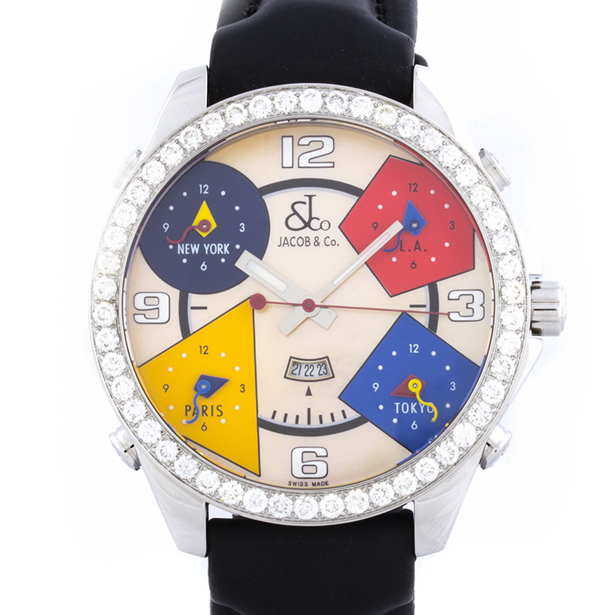 Швейцарские часы Jacob & Co. Jacob & Co 
Five Time Zones 47mm