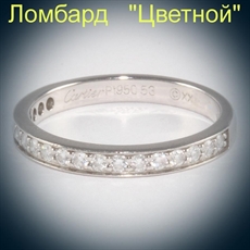 Ювелирное изделие Cartier  "D'AMour" 
кольцо с бриллиантами