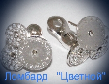 Ювелирное изделие Bvlgari  серьги 
с бриллиантами