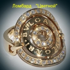 Ювелирное изделие Bvlgari  кольцо 
с бриллиантами