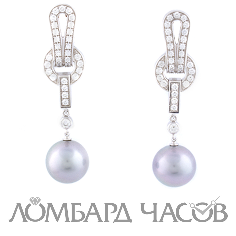 Ювелирное изделие Cartier  
серьги AGRAFE