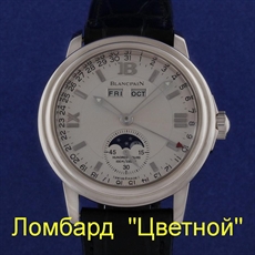 Швейцарские часы Blancpain  
Leman Moonphase