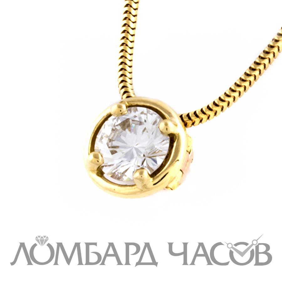 Ювелирное изделие Van Cleef & Arpels  
подвеска с бриллиантом 0.52 ct.