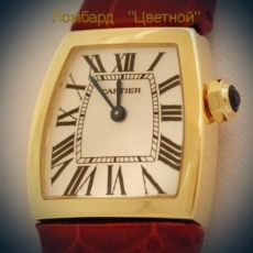 Швейцарские часы Cartier  
La Dona Gold