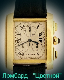 Швейцарские часы Cartier  Francaise Tank 
Chronograph Gold