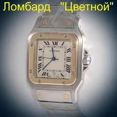 Швейцарские часы Cartier  
Santos