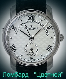 Швейцарские часы Vacheron Constantin  
Patrimony Calendar Retrograd 37 mm