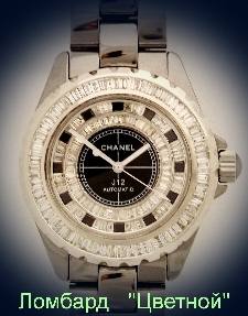 Швейцарские часы Chanel  J12 Titanium Ceramic Large Size
