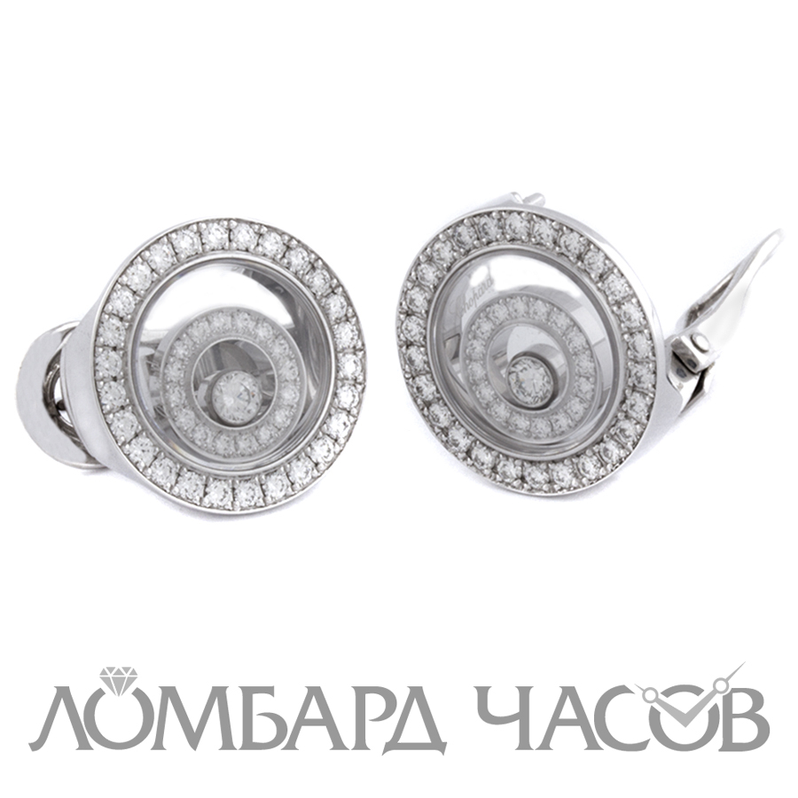 Ювелирное изделие Chopard  
Happy Spirit серьги