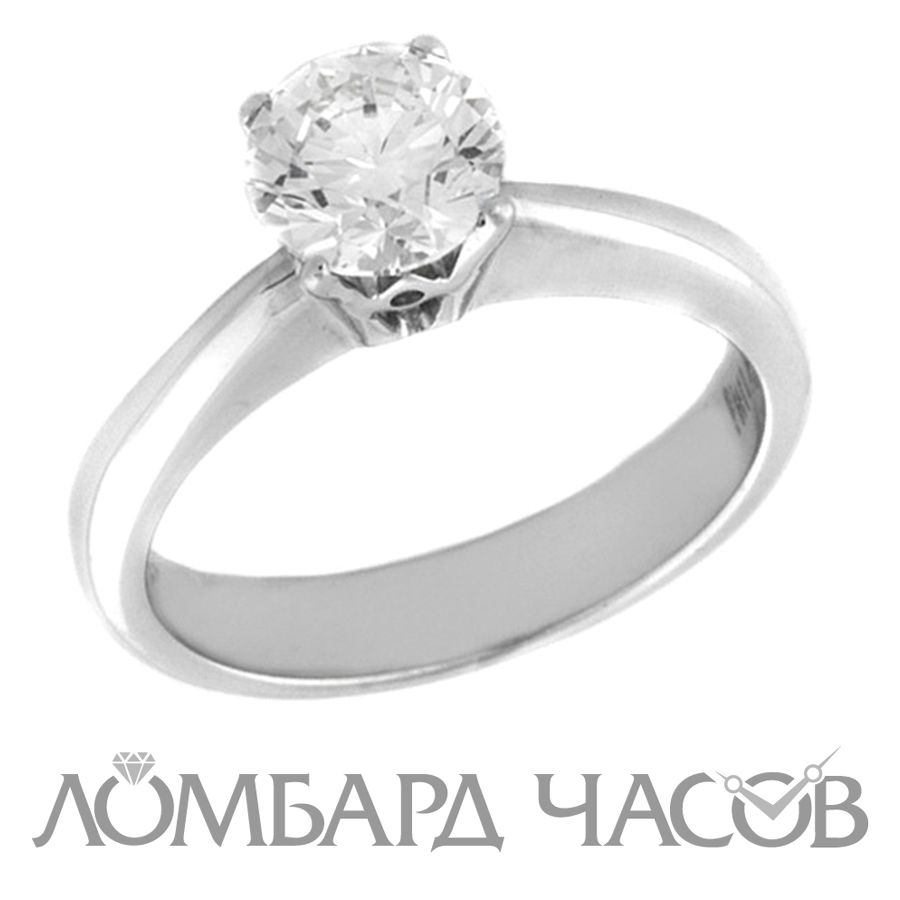 Ювелирное изделие No name Кольцо с бриллиантом 1.20 ct