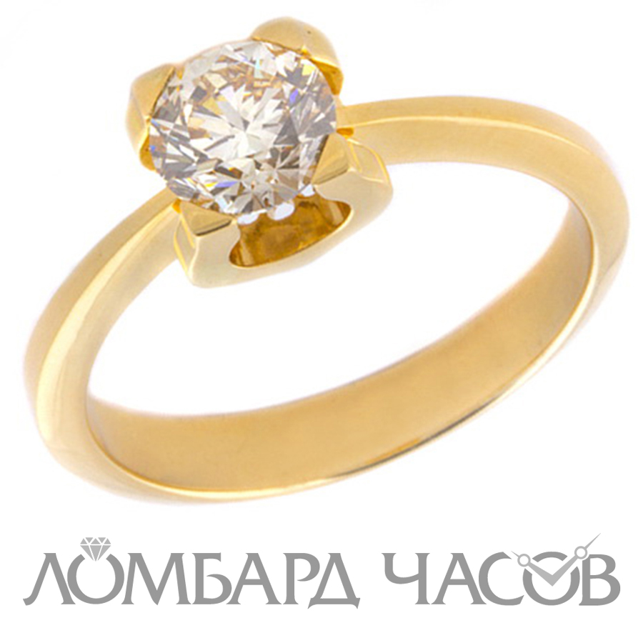 Ювелирное изделие No name Кольцо с бриллиантом 1.01 ct