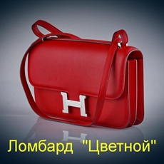 Аксессуар Hermes Сумка Rouge Vif Red Constance Bag