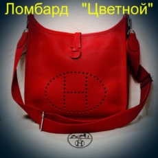 Аксессуар Hermes Сумка Clemence Evelyne III PM-Red