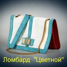 Аксессуар Christian Louboutin  
White Phyton сумка
