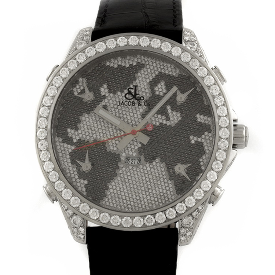 Швейцарские часы Jacob & Co. Jacob & Co 
Five Time Zone 47mm