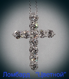 Ювелирное изделие Graff GRAFF 
крестик 1,07 ct