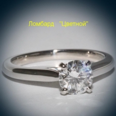 Ювелирное изделие Cartier  кольцо 
с бриллиантом 0.77 ct