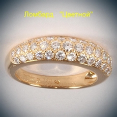 Ювелирное изделие Cartier  кольцо с бриллиантами