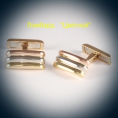 Ювелирное изделие Cartier  
"Trinity" запонки
