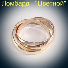 Ювелирное изделие Cartier  
"Triniti" кольцо