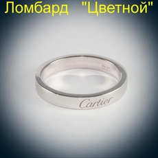 Ювелирное изделие Cartier  
кольцо Pt950