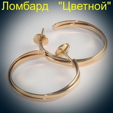 Ювелирное изделие Cartier  
"Triniti" серьги