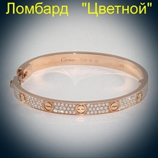 Ювелирное изделие Cartier  
"Love" браслет