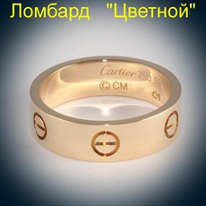 Ювелирное изделие Cartier  
"Love" кольцо