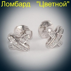 Ювелирное изделие Chaumet  
серьги-пусеты