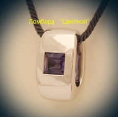 Ювелирное изделие Chaumet  подвеска с иолитом на шнурке