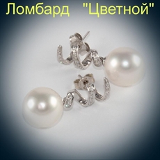 Ювелирное изделие Pinctada  серьги 
с жемчугом