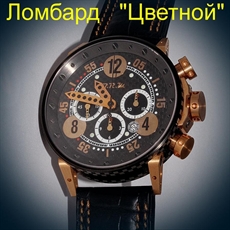 Швейцарские часы B.R.M.  Chrono Gold Titanium 48mm
