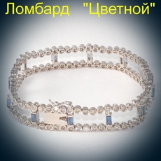 Ювелирное изделие No name Браслет с бриллиантами и сапфирами