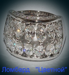 Ювелирное изделие No name Кольцо с бриллиантами 6.40 ct