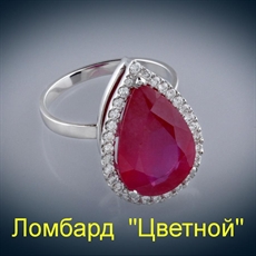 Ювелирное изделие No name Кольцо с рубином 12,54 ct