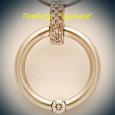 Ювелирное изделие No name Подвеска с бриллиантом 0.40 ct