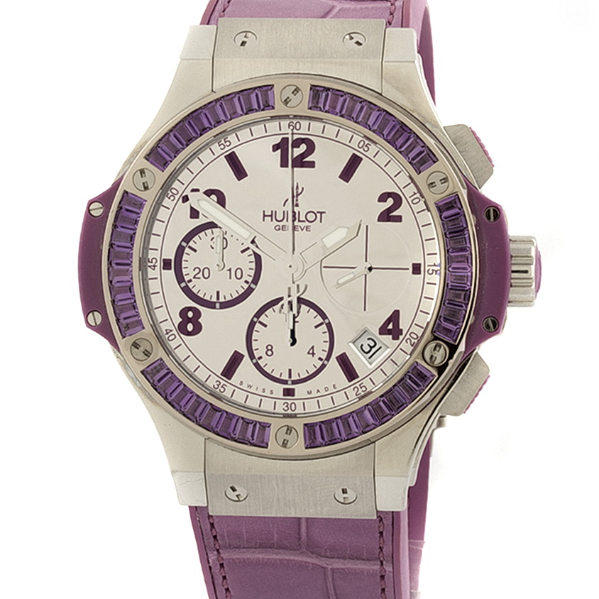Швейцарские часы Hublot  
Big Bang Tutti Frutti Mirrored Dial Purple Sapphires