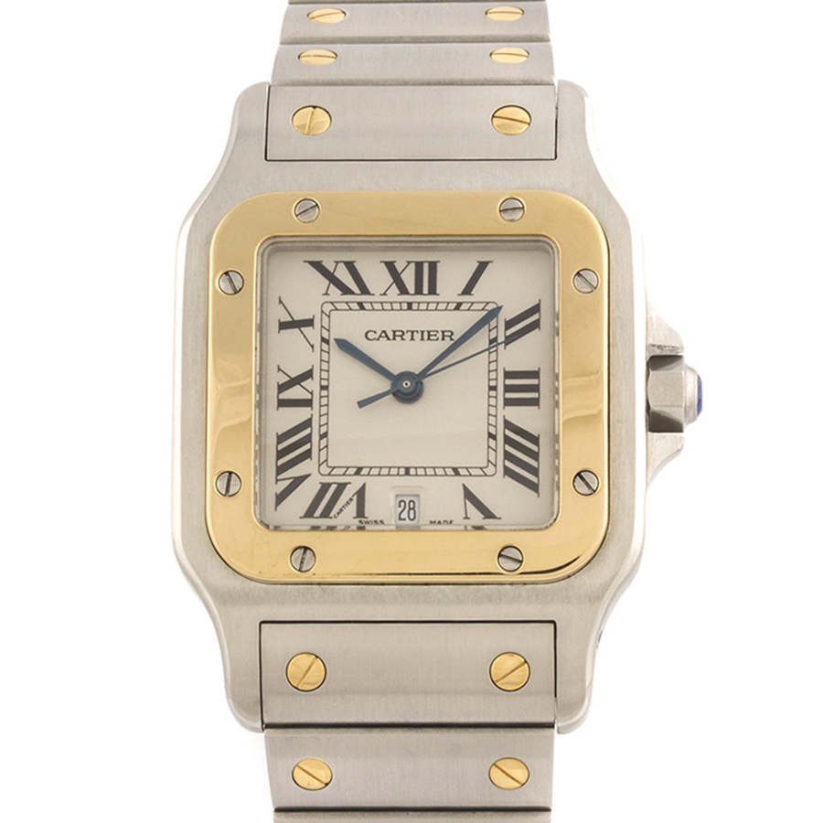 Швейцарские часы Cartier  Santos 
Square Ladys