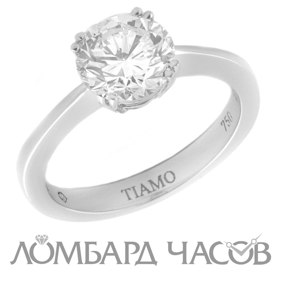 Ювелирное изделие Tiamo  кольцо с бриллиантом 2,0 ct