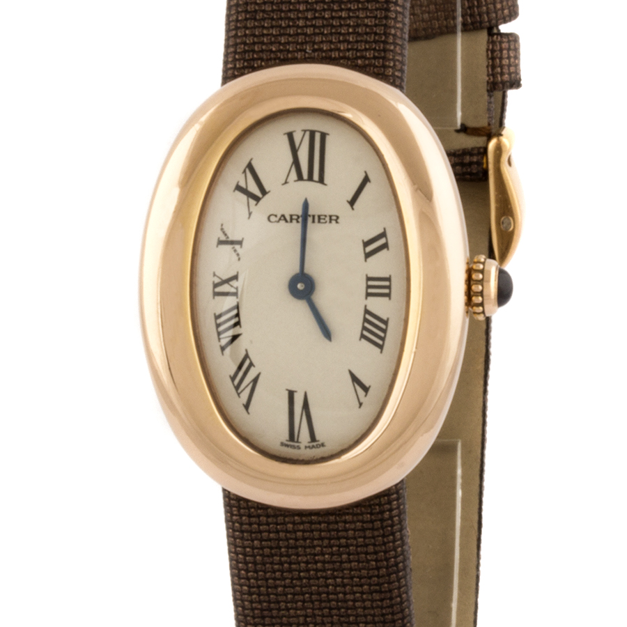 Швейцарские часы Cartier  
Baignore Rose Gold