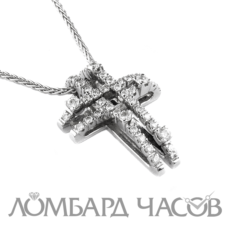 Ювелирное изделие Damiani  
крест с бриллиантами